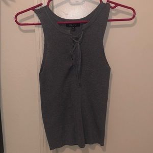 Grey tank top